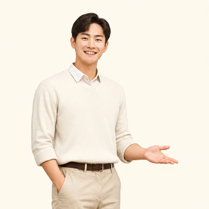 신불자 장기렌트카 상담 신청을 안내하는 담당자